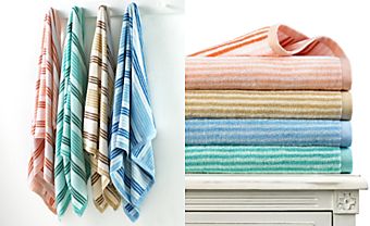 CLOSEOUT! Martha Stewart Collection Coordinated Stripe Collection